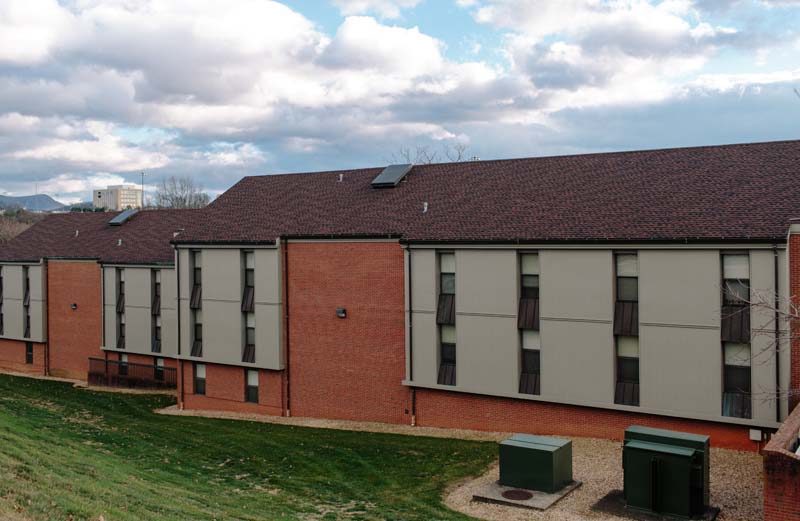 JMU Dorms Valley Roofing